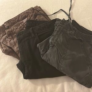 Three pair American Eagle pants- all size 14